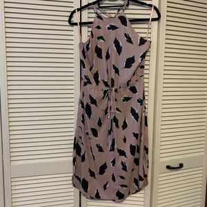 LOFT Lavender Lightweight Summer Dress